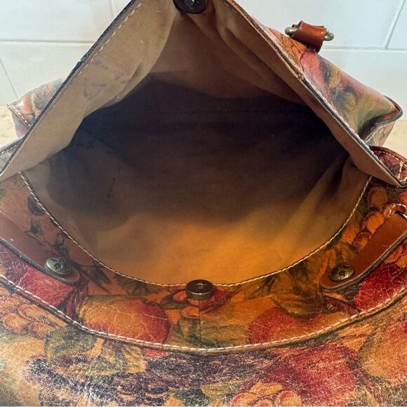 Patricia Nash Fruit/Grape Pattern Leather Bag - Picture 16 of 16